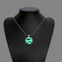 best friends Nightlight jewelry pendants Bat collier plastron bijouterie321 ELY