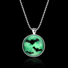 best friends Nightlight jewelry pendants Bat collier plastron bijouterie321 ELY