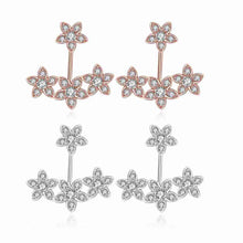 best friends Platinum Plated Clear Zircon earings wing star drop cuff jewelry display 336 ELY