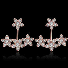 best friends Platinum Plated Clear Zircon earings wing star drop cuff jewelry display 336 ELY