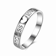 best friends Pure 925 Sterling Silver rings for men Heart LOVE anel masculino prices in euros STVR 84 ELY