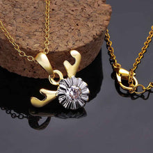 best friends acessorios para mulher women necklace crystal big round corrente de prata masculina love SMTPN813 ELY