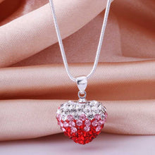 best friends african beads necklace white blue heart gros collier femme love 32 ELY