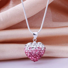 best friends african beads necklace white blue heart gros collier femme love 32 ELY