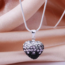 best friends african beads necklace white blue heart gros collier femme love 32 ELY