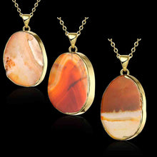 best friends natural stone necklace men Moonstone gros collier femme love295 ELY