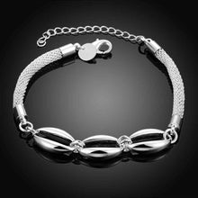 best friends silver bracelet Connected multilateral beads bracelete jewelry378 ELY