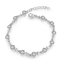 best friends silver bracelet men Irregular stone connected one direction men jewelry HBH 51 ELY