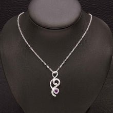 best friends silver necklaces insets 8-shaped collier femme prices in euros183 ELY
