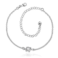 best friends silver plated anklet Crystal eye bracelet on a leg collier plastron femme HBA 1 ELY