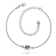 best friends silver plated anklet Crystal eye bracelet on a leg collier plastron femme HBA 1 ELY
