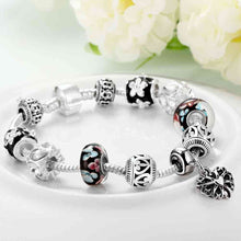 best friends silver plated bracelets Double color fall heart pulseiras Hand Madeball PFDH 35 ELY