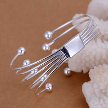 best friends silver plated charms bangle Five Wire Bead women bracelet horloge SMTB 58 ELY