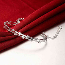 best friends silver plated friendship bangle Crystal Cross women bracelet jewerly accessories HBB 39 ELY