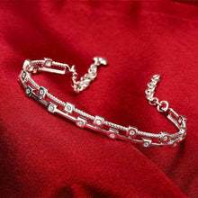 best friends silver plated friendship bangle Crystal Cross women bracelet jewerly accessories HBB 39 ELY