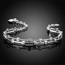 best friends silver plated friendship bangle Crystal Cross women bracelet jewerly accessories HBB 39 ELY