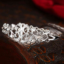 best friends silver plated friendship bangle Heart-shaped vines women pulseras horloge HBB 33 ELY