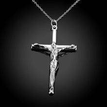 best friends silver-plated pendant Cross colar vintage Personalized ELY