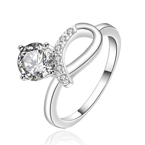 best friends silver ring show you white stone men ring jewelry 17 ELY