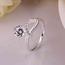 best friends silver ring show you white stone men ring jewelry 17 ELY