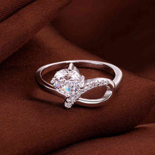 best friends silver ring show you white stone men ring jewelry 17 ELY