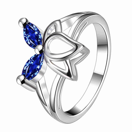 best friends silver rings Butterfly Dance anillos bear jewelry1 6 ELY