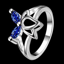 best friends silver rings Butterfly Dance anillos bear jewelry1 6 ELY