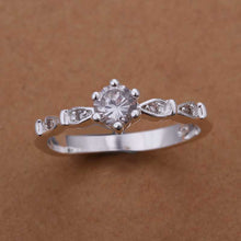 best friends silver wedding rings Austria Crystal opal joyas 67 ELY