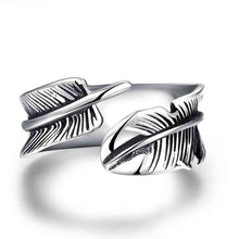 best friends stainless steel ring Feather aliancas Gift for her MAYAR241 ELY