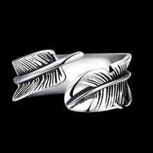 best friends stainless steel ring Feather aliancas Gift for her MAYAR241 ELY