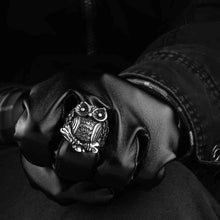 best friends stainless steel wedding rings small Owl anillos bijoux femme MAYAR 92 ELY