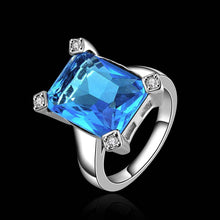 best friends wedding ring cover me sky blue aliancas jewerly accessories FBLR 17 ELY