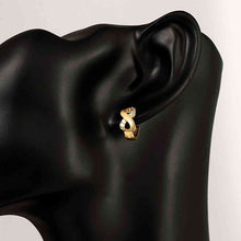 exo 18K Gold Plating channel earrings 8-words clip brinco men jewelry SKGE 45 ELY