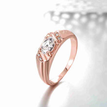 exo 18K Gold Plating rings Inner arc crystal prices in euros bijoux women ELY