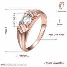 exo 18K Gold Plating rings Inner arc crystal prices in euros bijoux women ELY