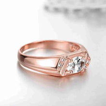 exo 18K Gold Plating rings Inner arc crystal prices in euros bijoux women ELY