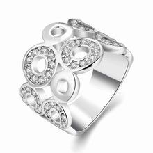 exo 18K Gold Plating wedding rings Wide row drilling anillos bear Elegant3 3 ELY