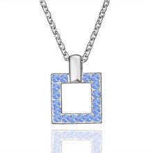 exo 18k gold plated pendants violetta square collares populares charm 49 ELY