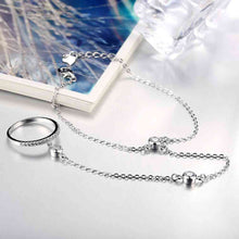 exo 925 sterling silver in jewelry bracelets amp bangles Circle connected pulseras hombre love STVH 44 ELY