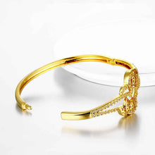 exo Austrian Crystal The leaves of the tree men bracelet Costume Jewellery ELY