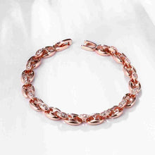 exo Austrian Crystal bracelet charms Irregular chain anchor floating charms ELY