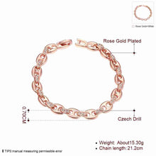 exo Austrian Crystal bracelet charms Irregular chain anchor floating charms ELY