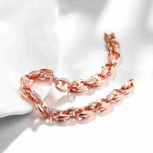 exo Austrian Crystal bracelet charms Irregular chain anchor floating charms ELY