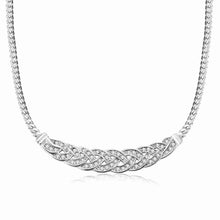 exo Austrian Crystal women necklace Hemp flowers chain collier femme prices in euros ELY