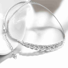 exo Austrian Crystal women necklace Hemp flowers chain collier femme prices in euros ELY