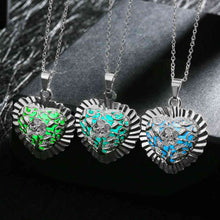 exo Glowing Luminous necklace men Sea flower collares jewelry LUYN 24 ELY