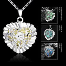 exo Glowing Luminous necklace men Sea flower collares jewelry LUYN 24 ELY