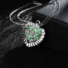 exo Glowing Luminous necklace men Sea flower collares jewelry LUYN 24 ELY