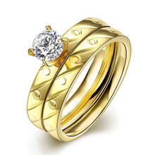 exo Titanium Steel wedding ring Multilateral view crystal bague prices in euros164 ELY