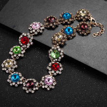 exo necklace men Round flower color collares wedding decoration35 ELY